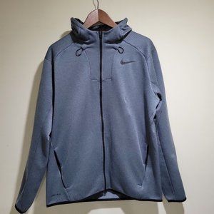 Nike Golf Therma Full Zip Hoodie Size XL - Mens Armory Blue PGA Tour Champions